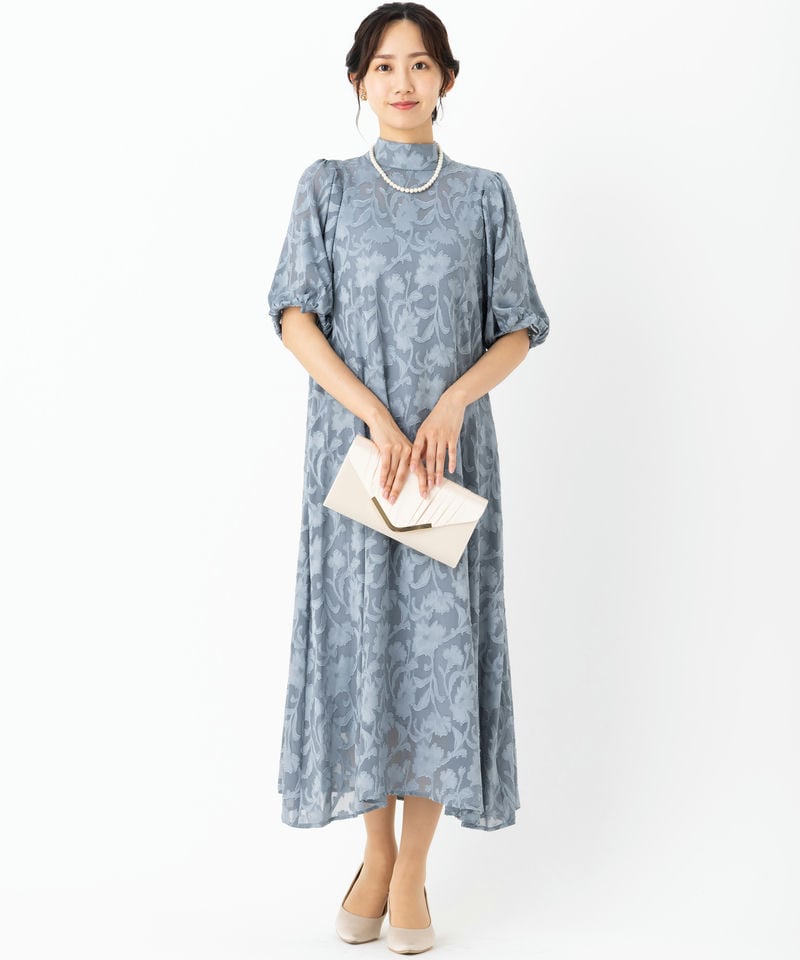 J by blue ジェーバイブルー インナー付きバックリボンジャガード