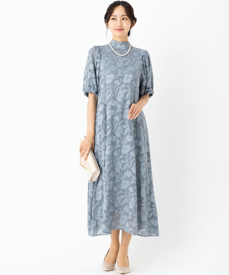 J by blue ジェーバイブルー インナー付きバックリボンジャガード