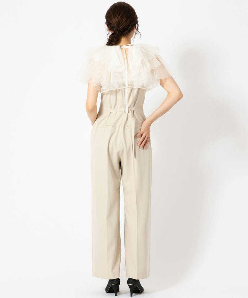 LilyBrown リリーブラウン ラメチュールボレロセットコンビネゾン