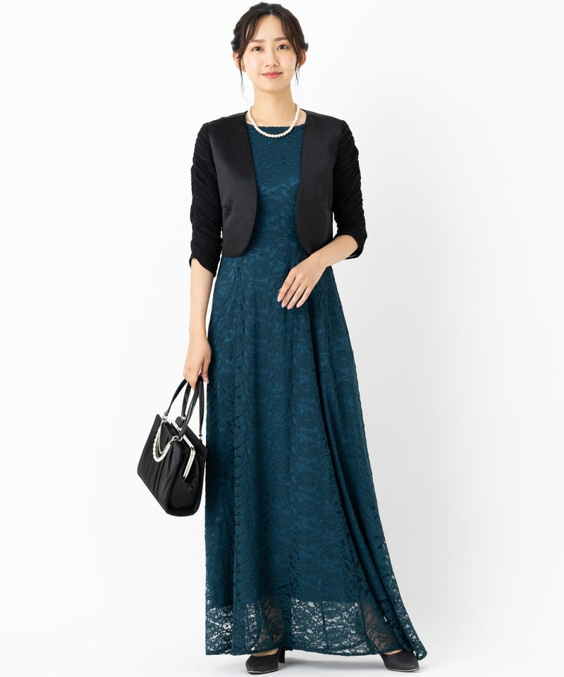 Select Shop 【マザーズドレスセット】総レースロングドレス その他 x
