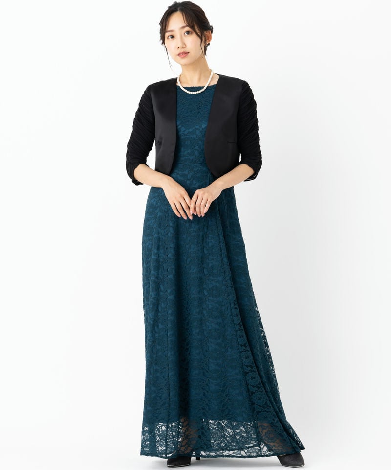 Select Shop 【マザーズドレスセット】総レースロングドレス その他 x