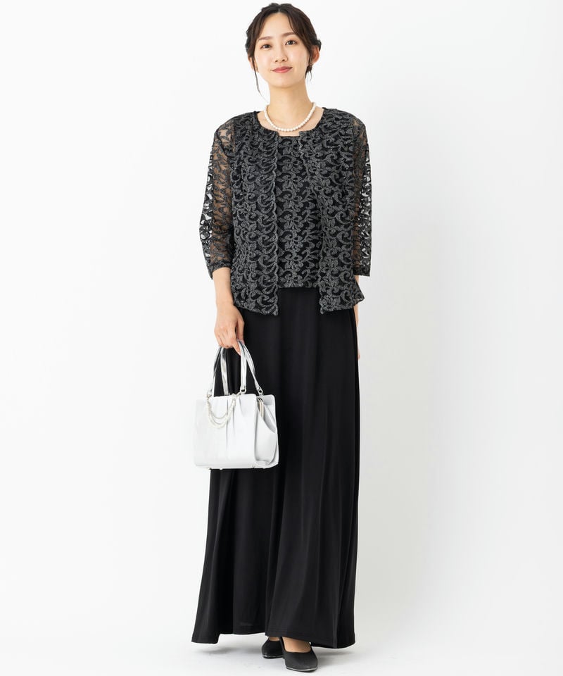 Select Shop 【マザーズドレスセット】レースアンサンブルドレス