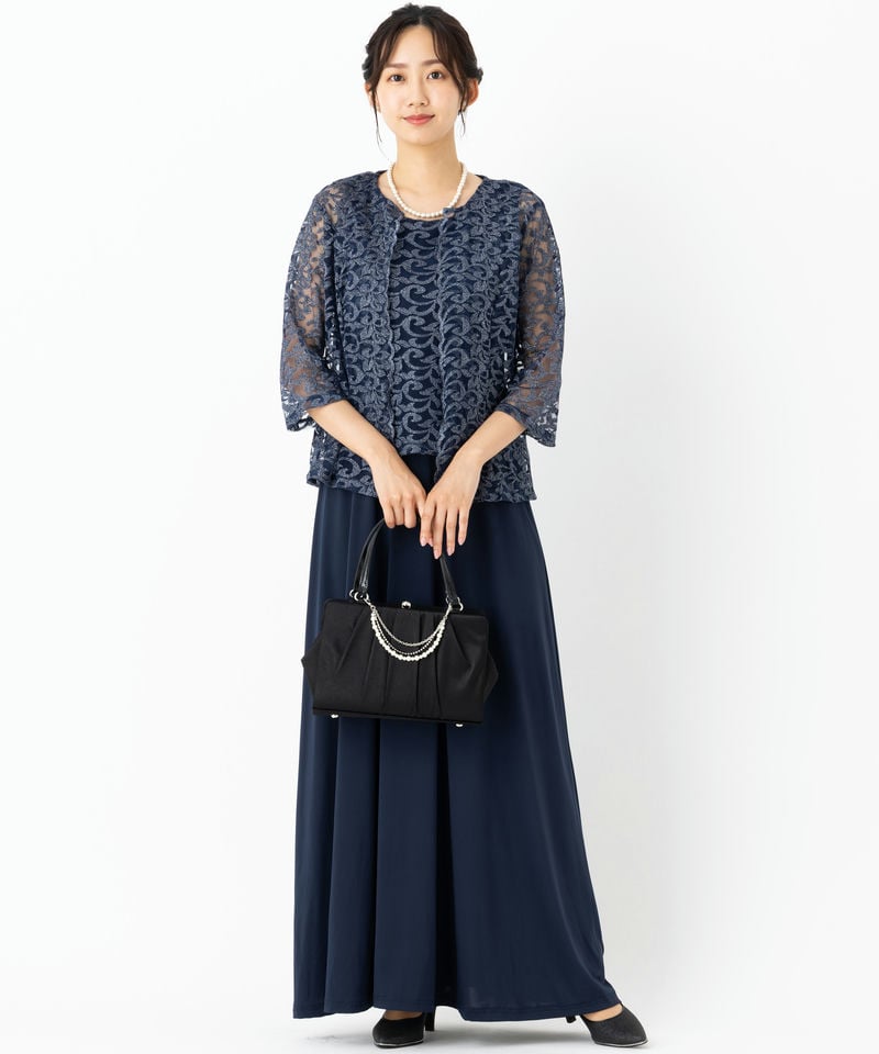 Select Shop 【マザーズドレスセット】レースボレロジャケット