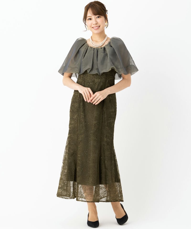 Leja レジャ 2WAYオフショルダーバリエマーメイドレス その他 x