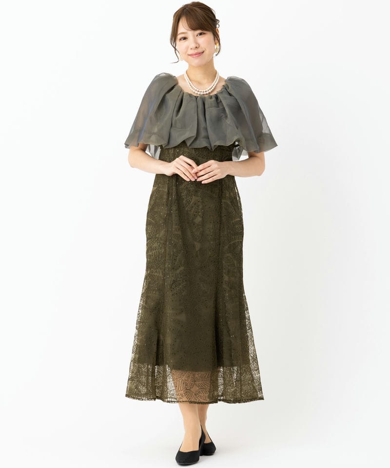 Leja レジャ 2WAYオフショルダーバリエマーメイドレス その他 x