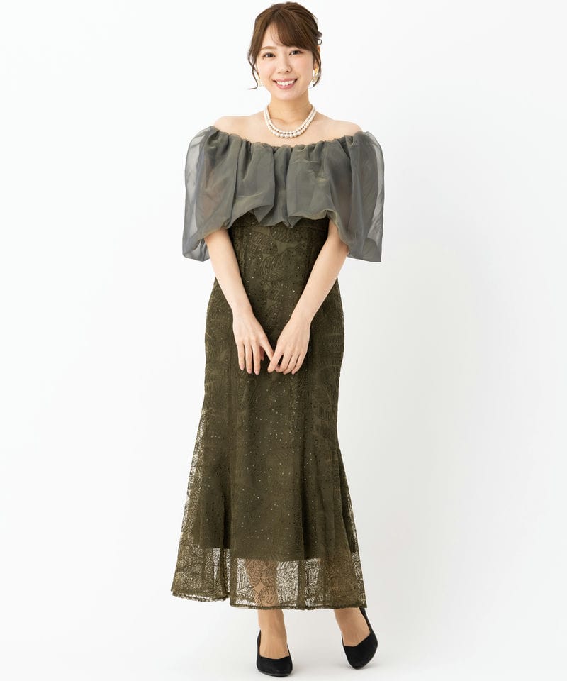 Leja レジャ 2WAYオフショルダーバリエマーメイドレス その他 x