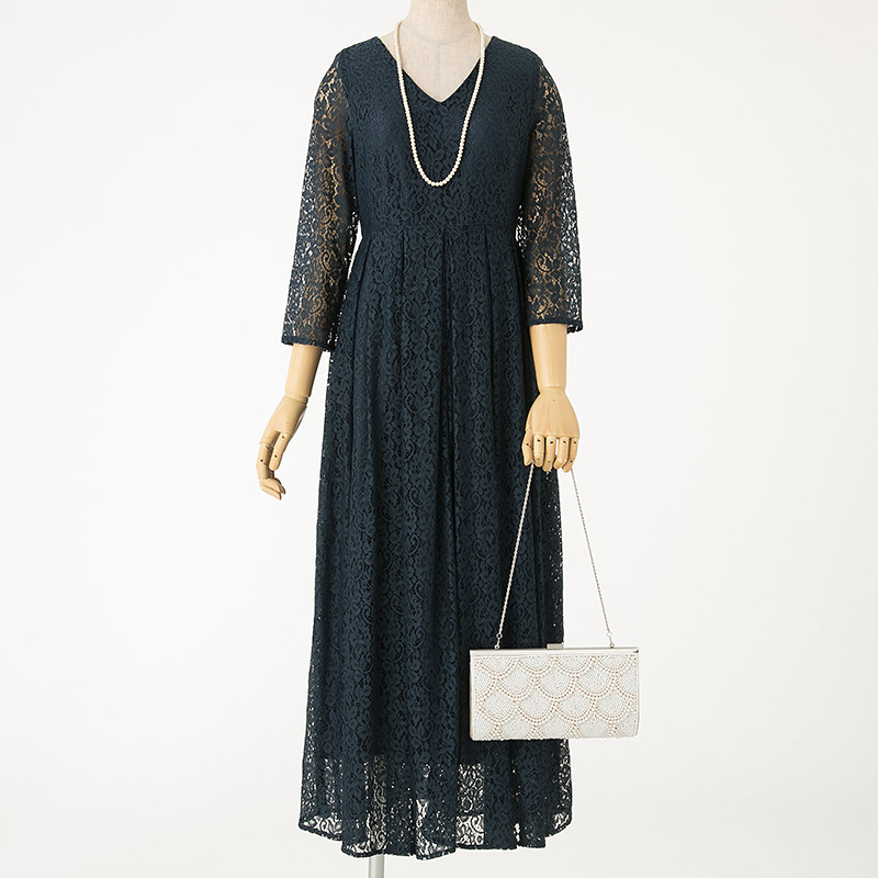 apart by lowrys 【ドレス2点SET】 アパートバイローリーズ ネイビー系