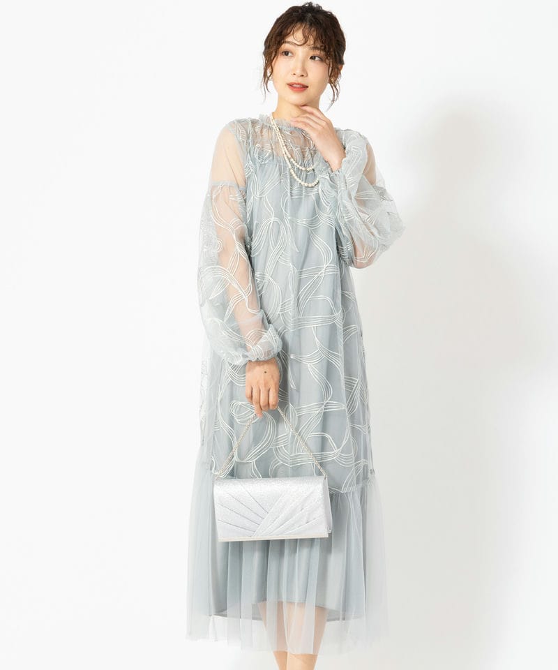 Dorry Doll 【ドレス2点SET】ドリードール リボンエンブロイダリー