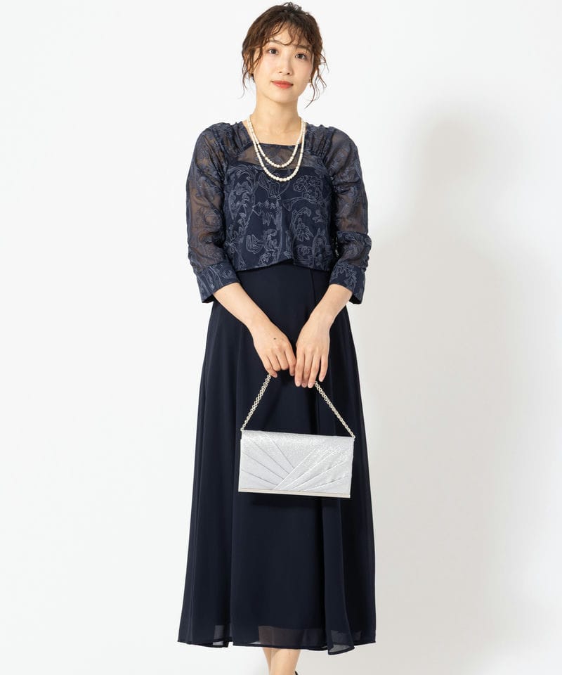 apart by lowrys 【ドレス2点SET】 アパートバイローリーズ ネイビー系