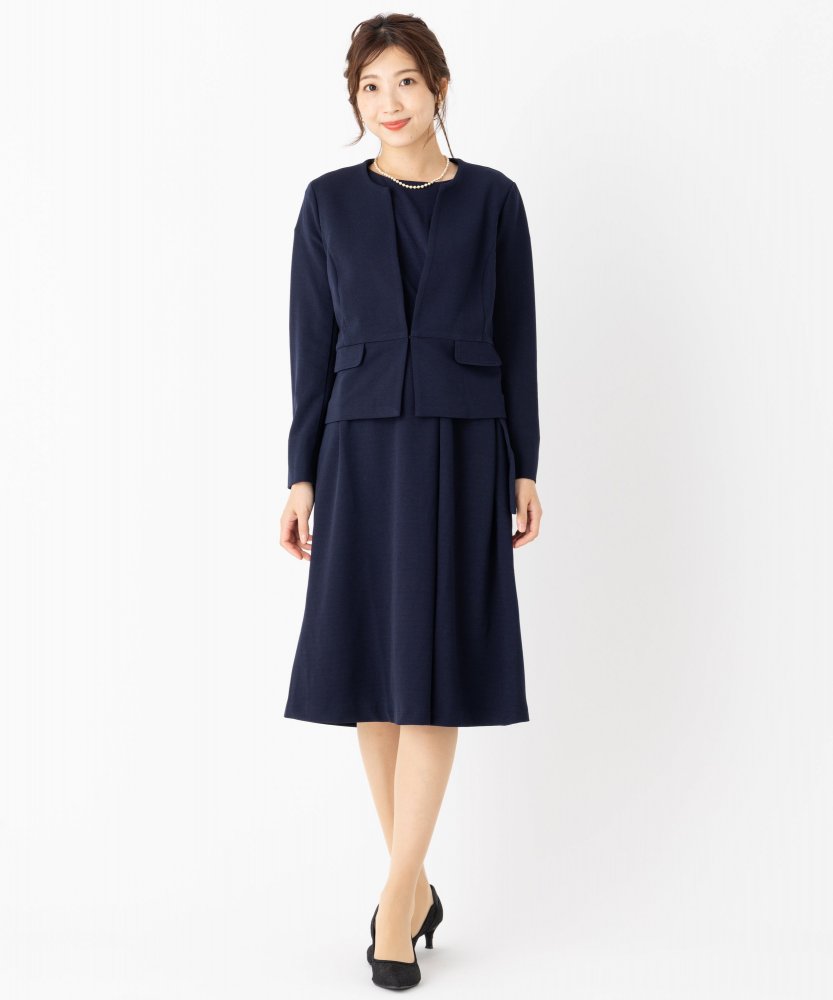 Select Shop 【授乳・マタニティスーツ2点SET】ジャケット+ワンピース