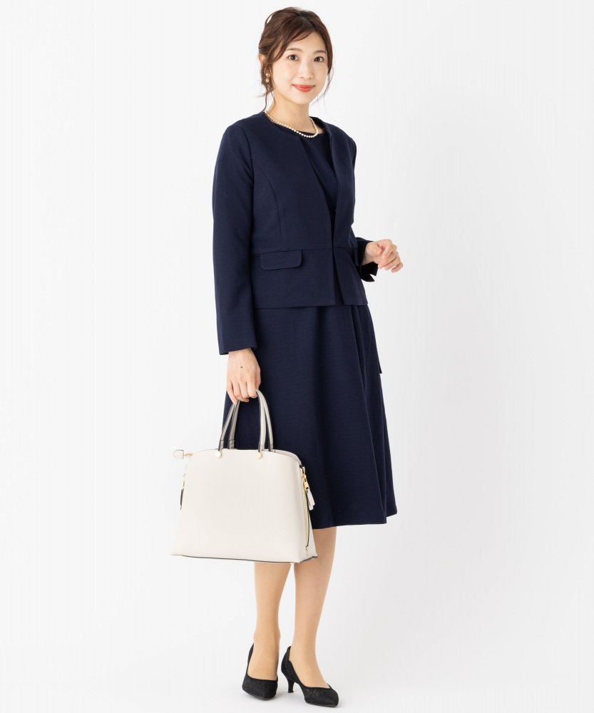 Select Shop 【授乳・マタニティスーツ2点SET】ジャケット+ワンピース