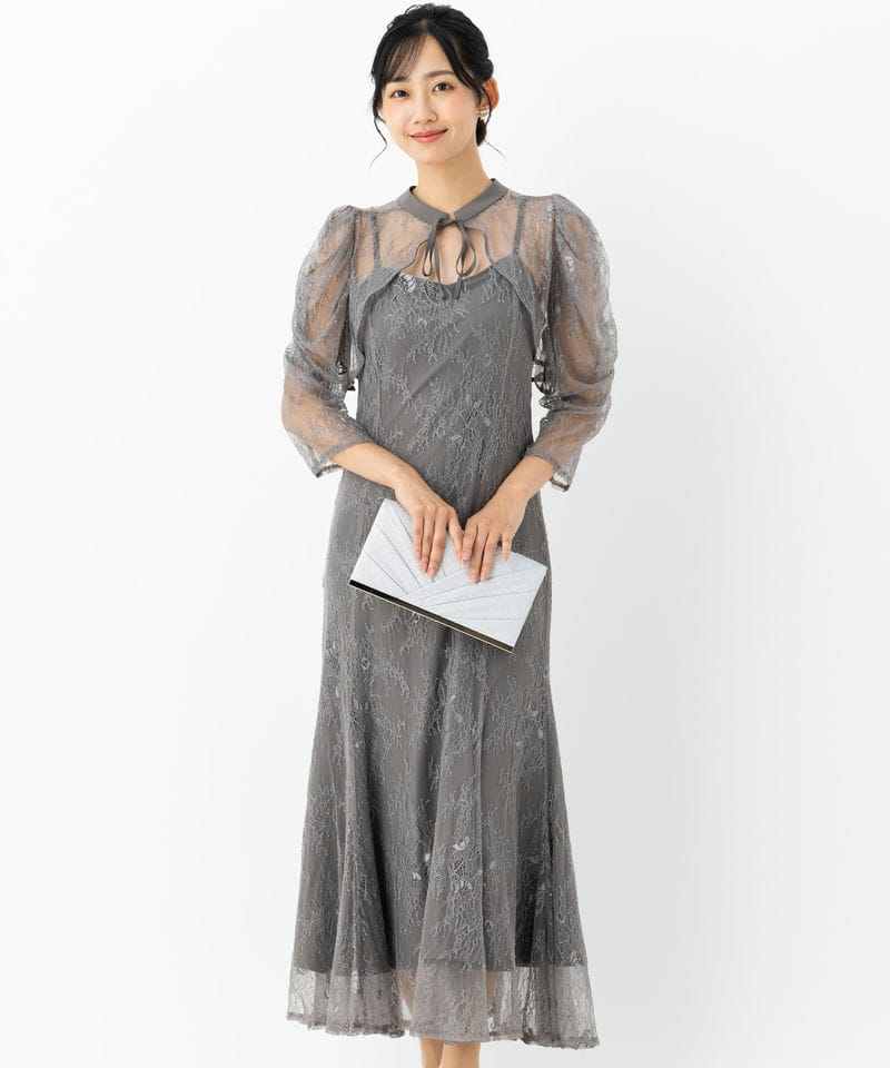 Dorry Doll 【ドレス2点SET】ドリードール ボレロレイヤードレース