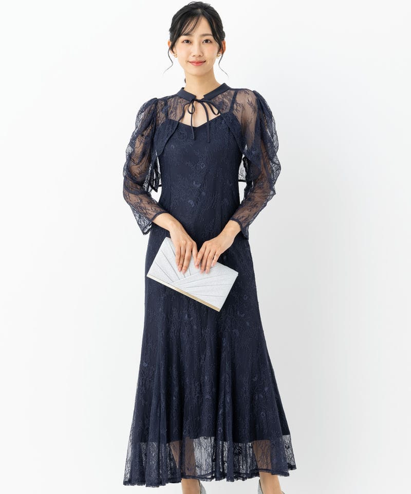 Dorry Doll ドリードール ボレロレイヤードレースドレス その他 x