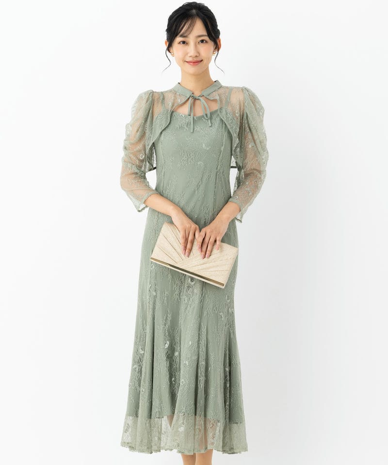 Dorry Doll ドリードール ボレロレイヤードレースドレス その他 x