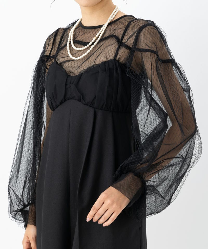 Ameri VINTAGE アメリヴィンテージ ネットチュールトップレイヤード