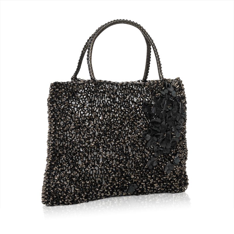 ANTEPRIMA アンテプリマ スクエアS フィオーリ ブラック系 | 結婚式