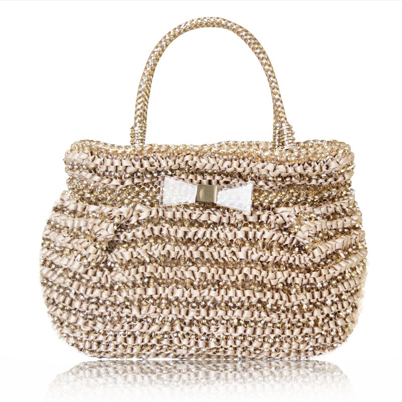 ANTEPRIMA アンテプリマ クリスタッロ フィオッコ☆R ゴールド系  