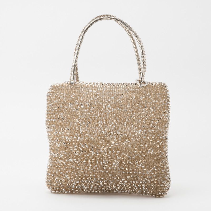 ANTEPRIMA アンテプリマ スクエアS ナストロ ゴールド系 | 結婚式