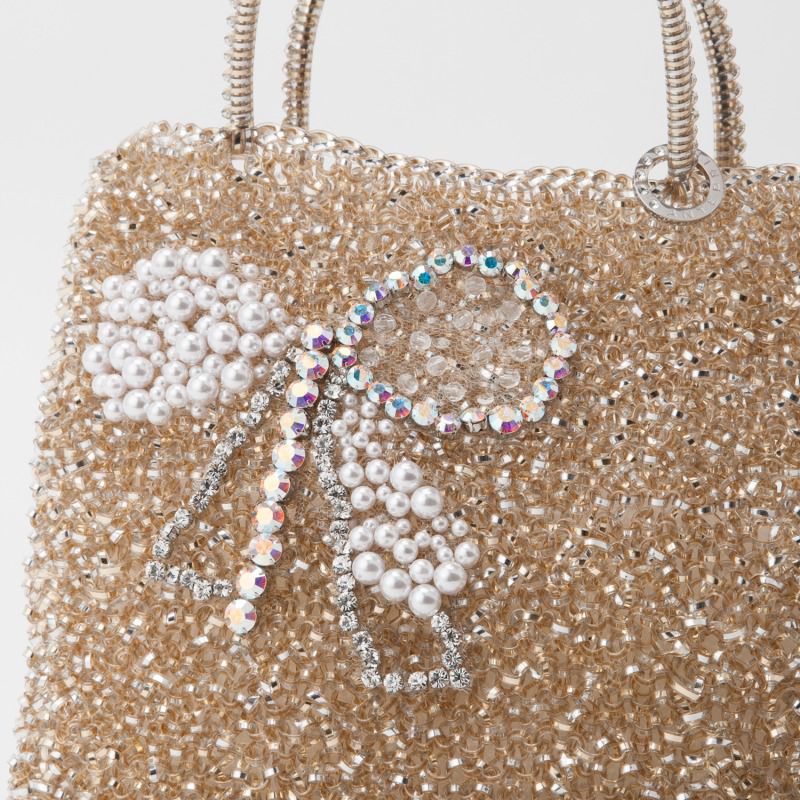 ANTEPRIMA アンテプリマ スクエアS ナストロ ゴールド系 | 結婚式