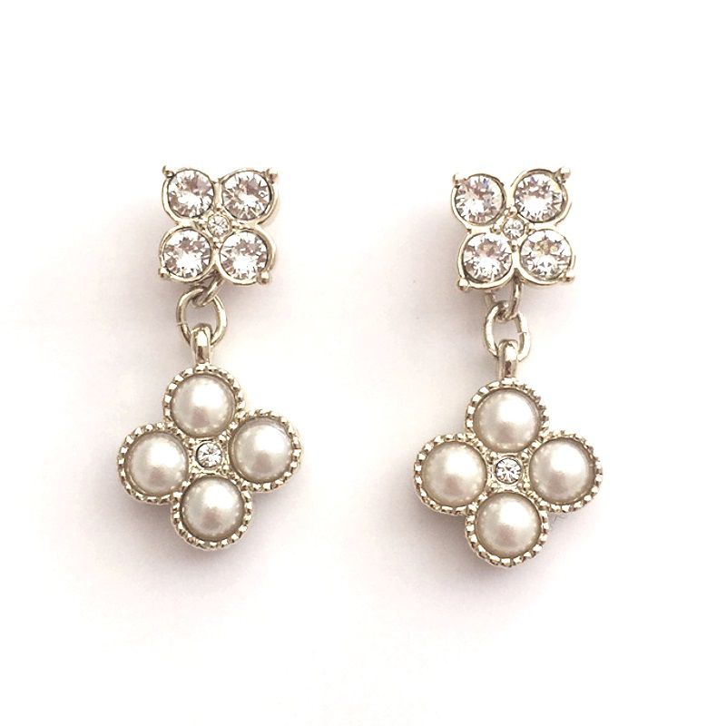 ANTEPRIMA アンテプリマ パールフィオーリ2WAYピアス ゴールド系