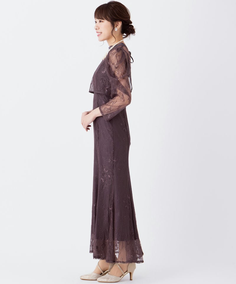 Dorry Doll ドリードール ボレロレイヤードレースドレス その他 x