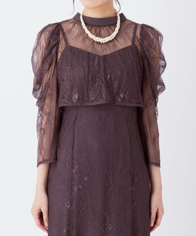 Dorry Doll ドリードール ボレロレイヤードレースドレス その他 x