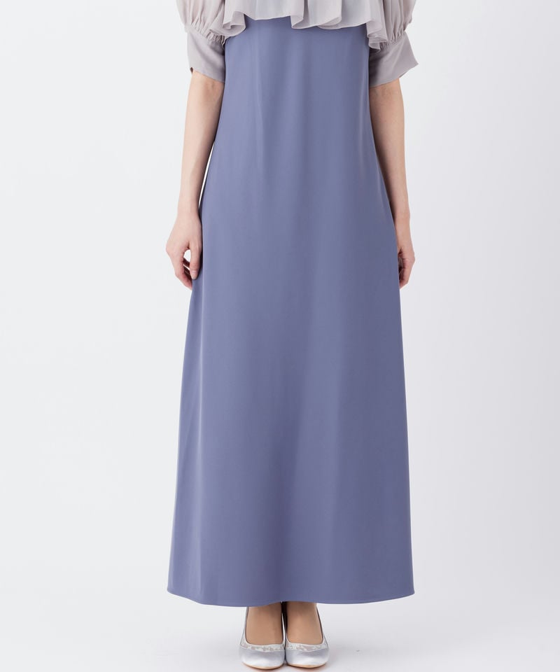 SNIDEL スナイデル バックリボンボレロセットドレス ブルー系 | 結婚式