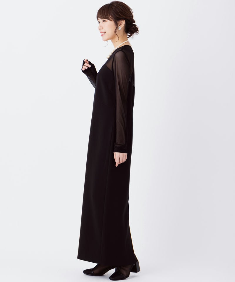 ameri vintage チュールロンパース　オケージョンドレス Ameri VINTAGE - Ameri【タグ付新品】ベロア チュール ドレス