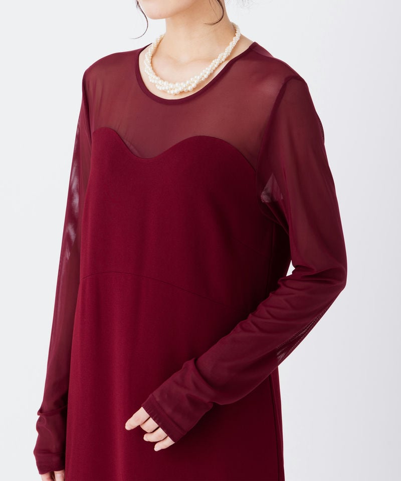 Ameri VINTAGE アメリヴィンテージ Iラインチュールベストセットドレス