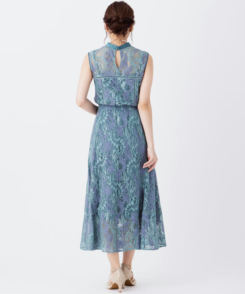 FRAY I.D フレイアイディー レースノースリーブセットアップドレス