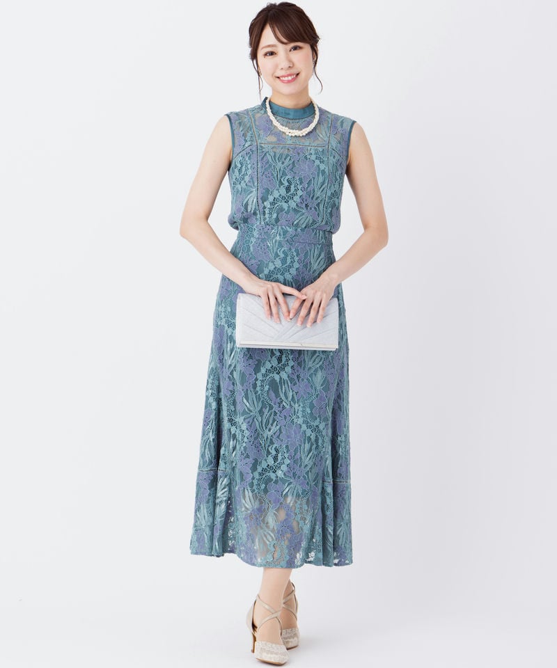 FRAY I.D フレイアイディー レースノースリーブセットアップドレス