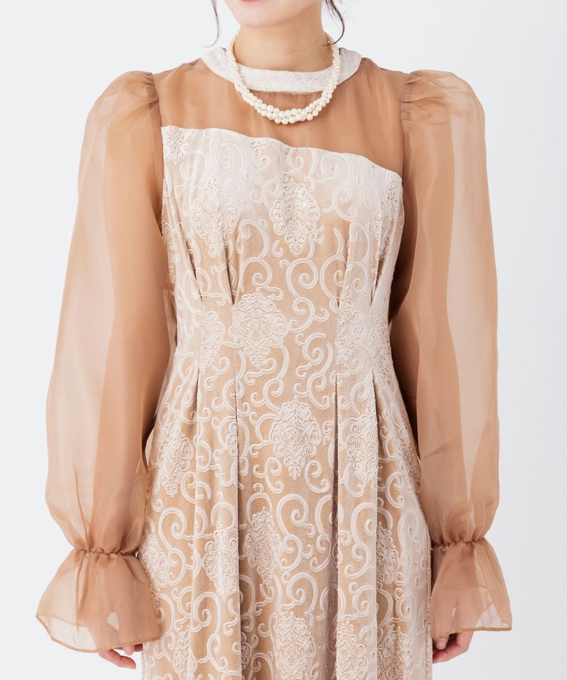 AMAIL アマイル マチュアペイプリドレス ベージュ系 | 結婚式