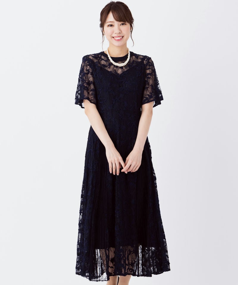 JILL STUART 【ドレス2点セット】ジルスチュアート レース×ベルベット