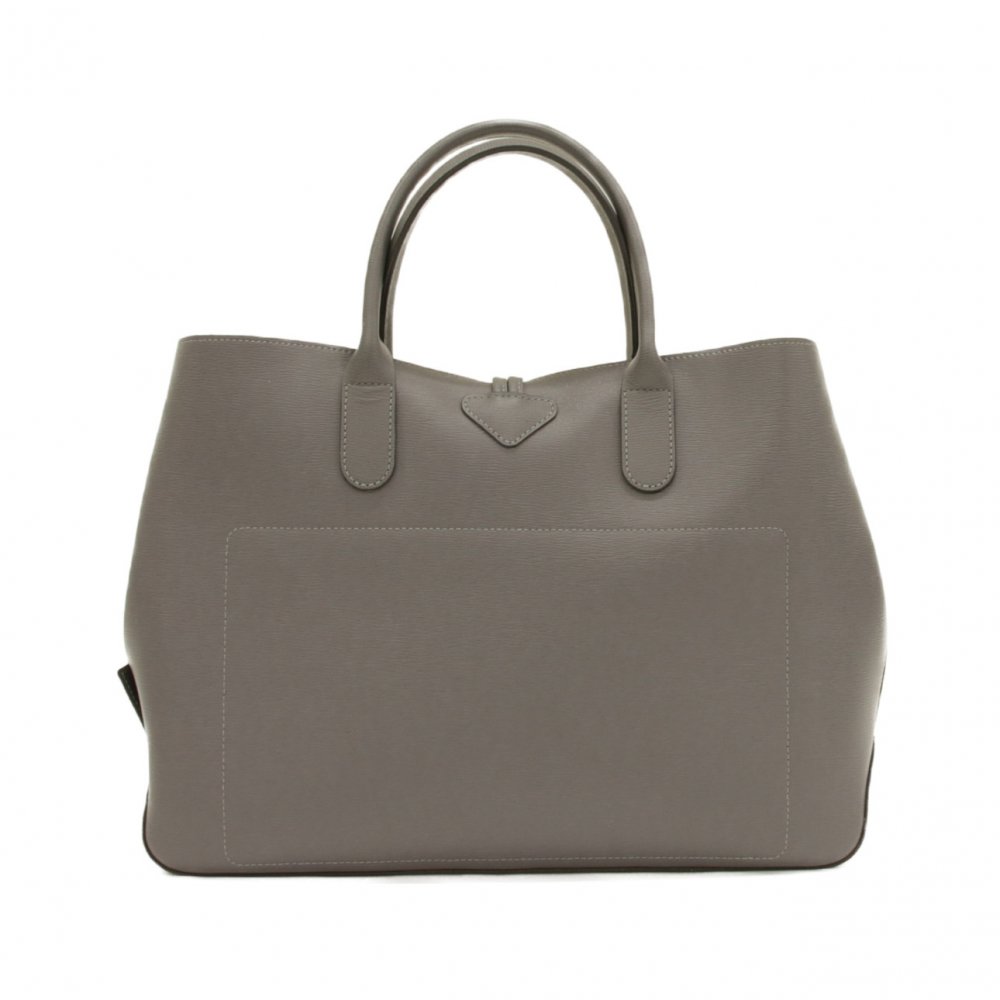 ロンシャン Longchamp ロゾ トートバッグ グレー レザー LONGCHAMP ロンシャン ロゾ・レザーハンドバッグ グレー系 | 結婚式