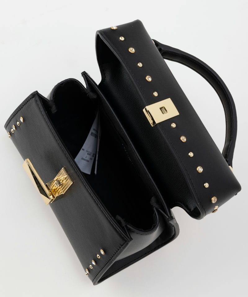 CELFORD セルフォード ビジュースタッズポシェット ブラック系 | 結婚