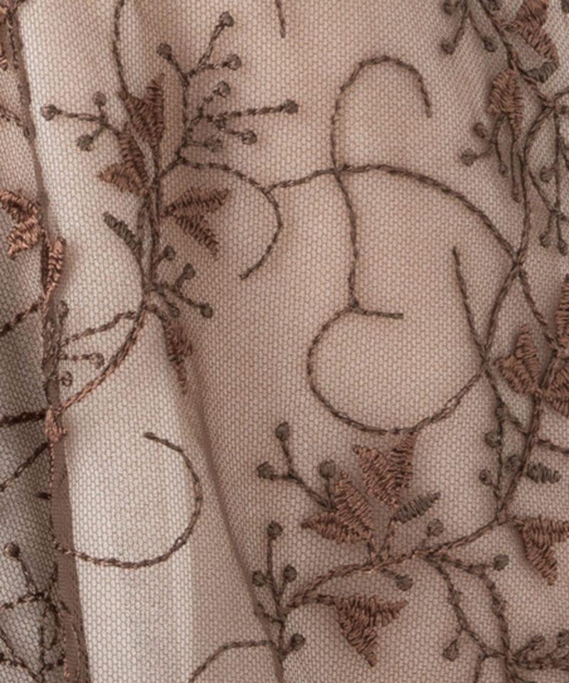 ANDRESD 【ドレス2点SET】アンドレスド スリーブエンブロイダリー