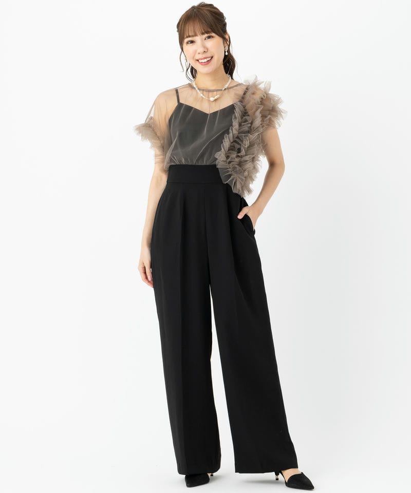 LAGUNAMOON ラグナムーン LADYチュールドッキングコンビネゾン