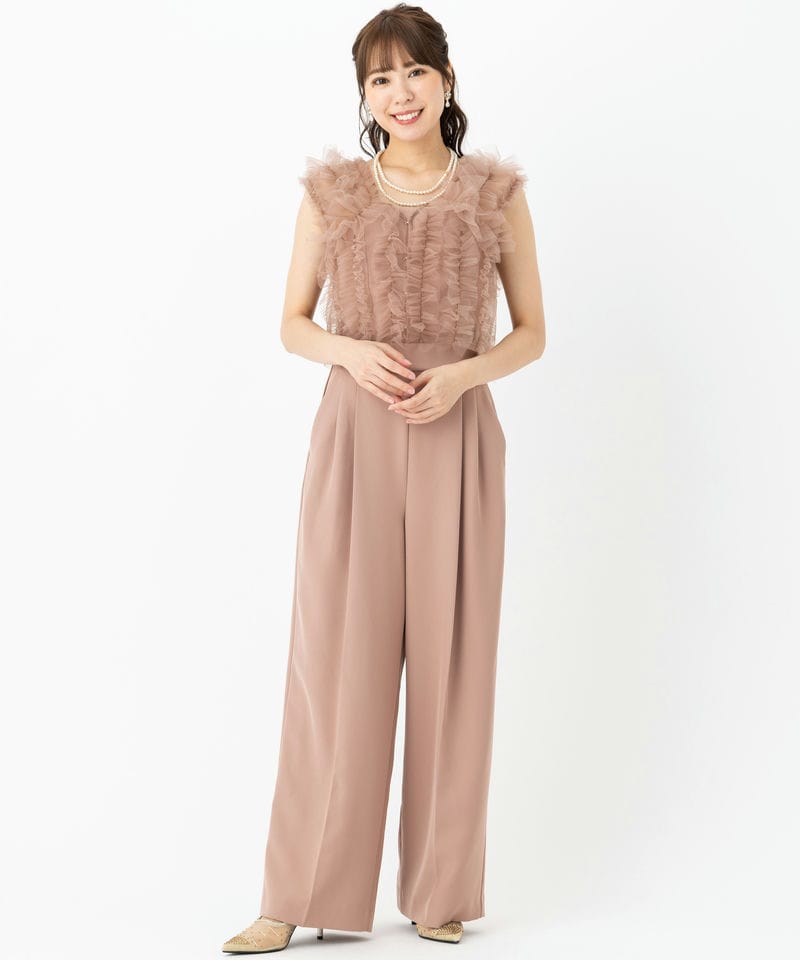 FRAY I.D フレイアイディー チュールブラウスセットコンビネゾン