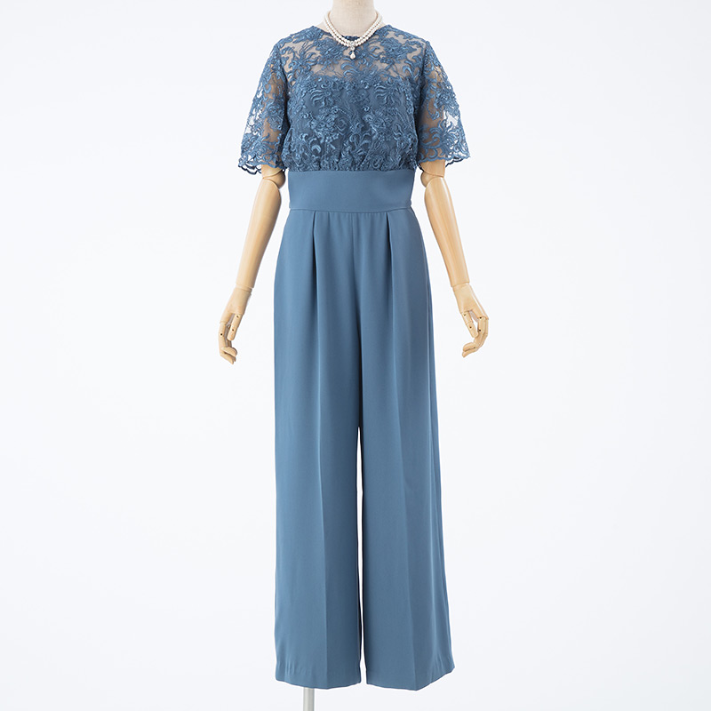 LAGUNAMOON ラグナムーン LADYオーバーレースワイドパンツドレス