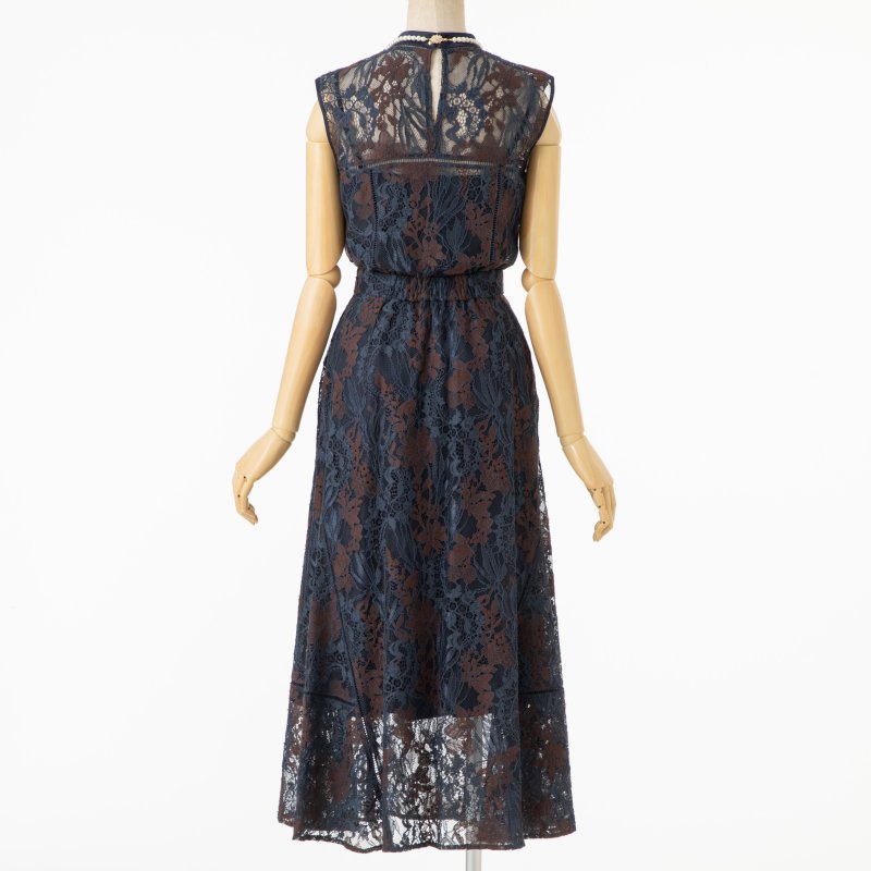 FRAY I.D フレイアイディー レースノースリーブセットアップドレス