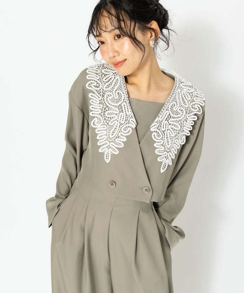 et.UNiVER エト.ユニヴェール ビックカラーセットアップドレス その他