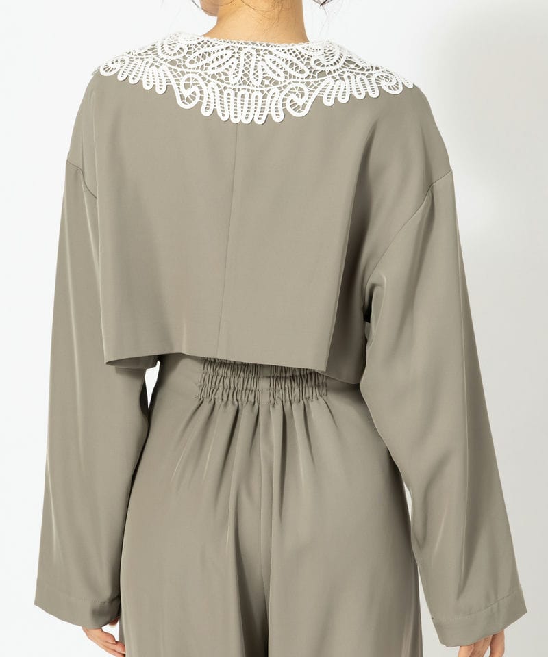 et.UNiVER エト.ユニヴェール ビックカラーセットアップドレス その他