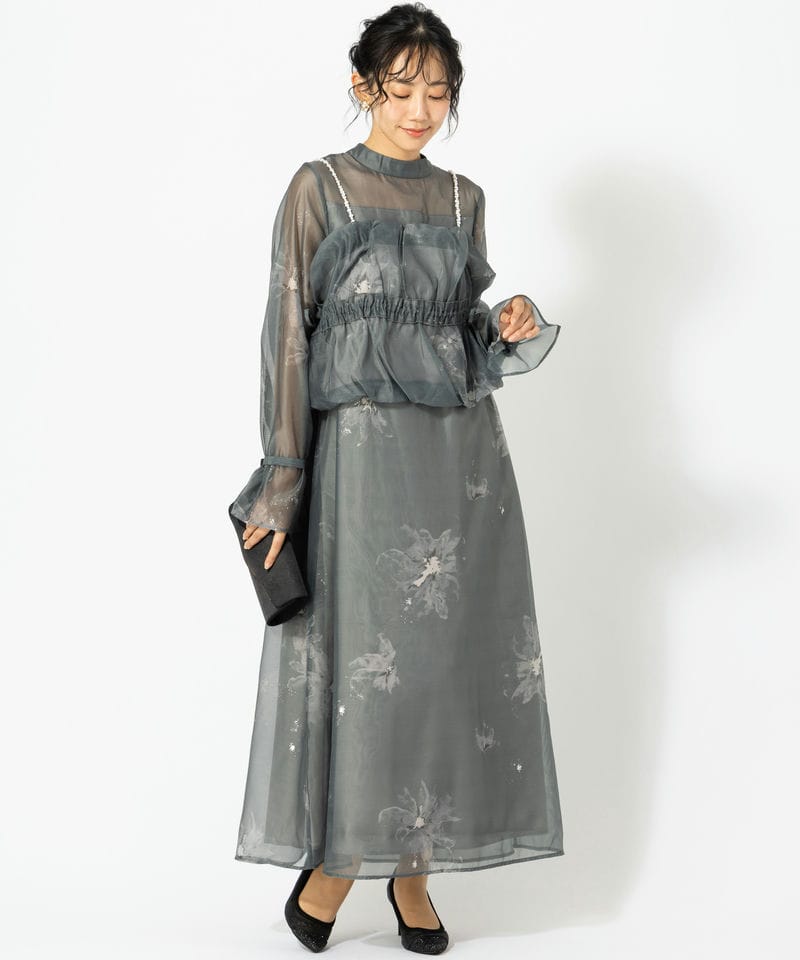 WILLFULLY ウィルフリー パールショルダーキャミセットオリジナル