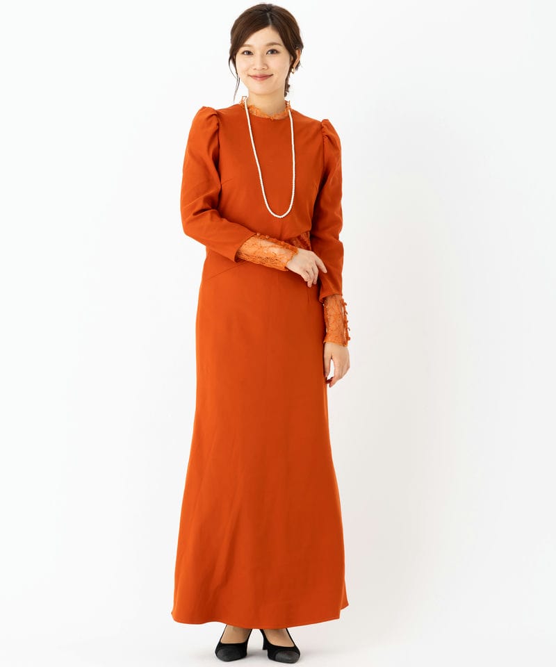 Ameri VINTAGE アメリヴィンテージ ディメンショナルグロスドレス