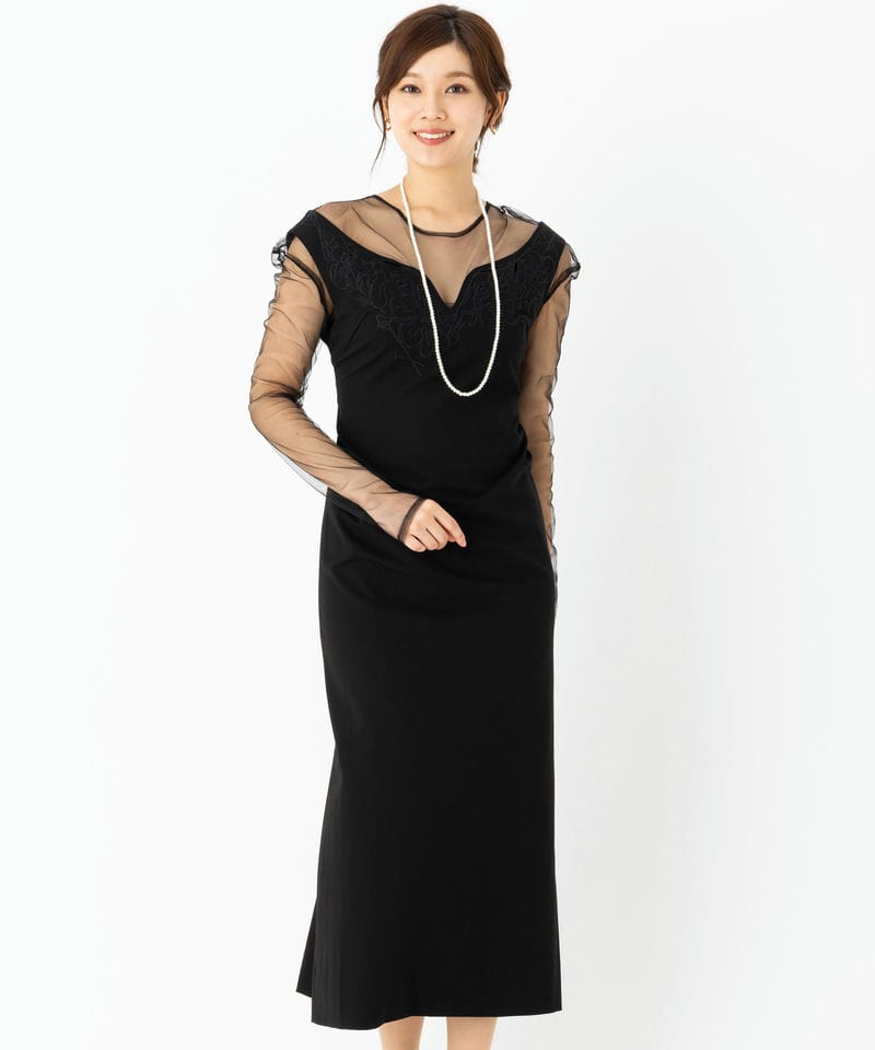 Knuth Marfパーティードレス XS Knuth Marf クヌースマーフ オフショルダーデザインドレス ベージュ系