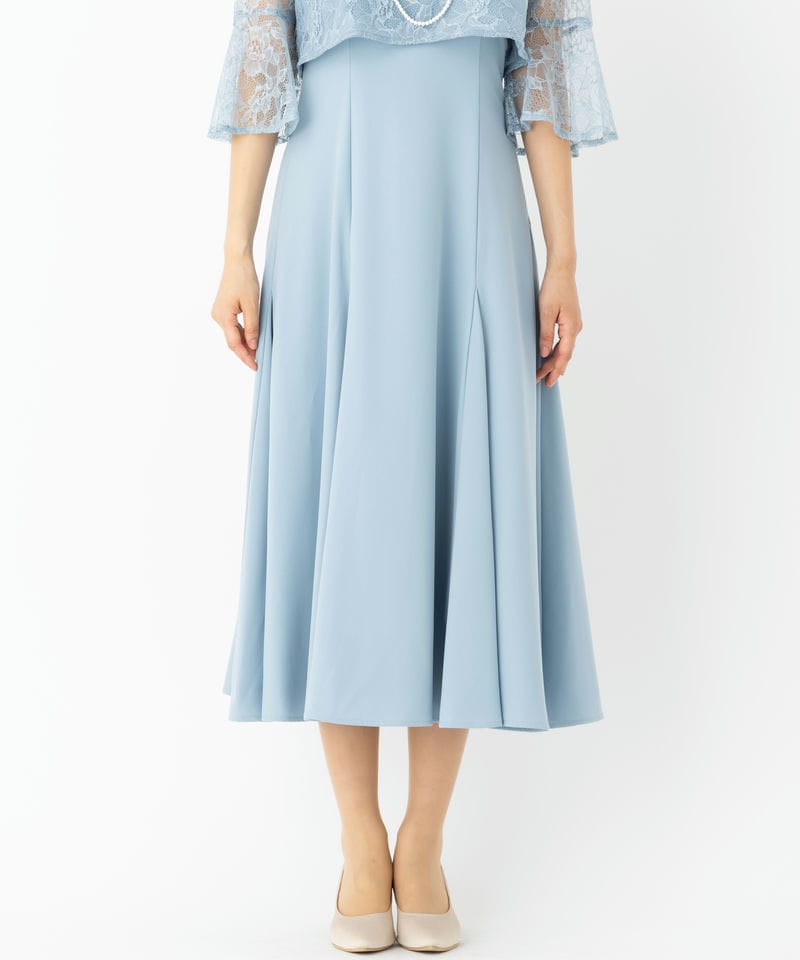 WILLSELECTION ウィルセレクション レースレイヤードマーメイドドレス