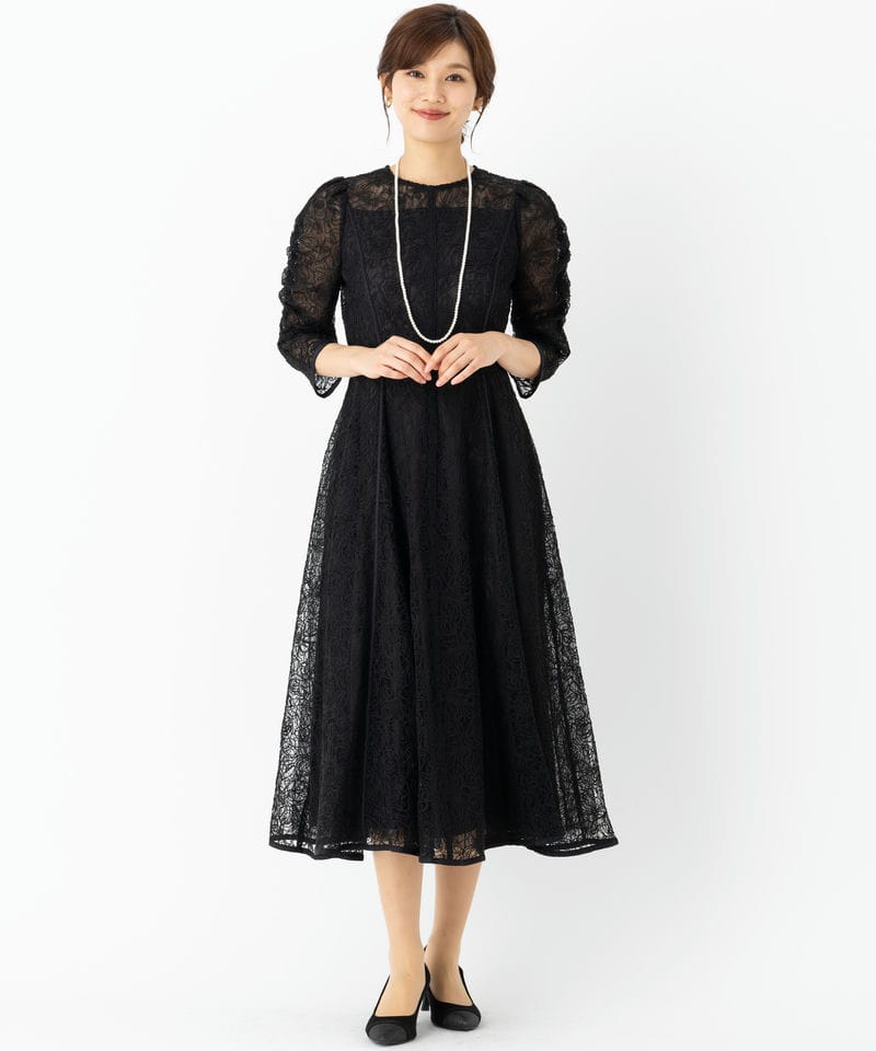 CELFORD セルフォード バリエーションレースドレス ブラック系 | 結婚