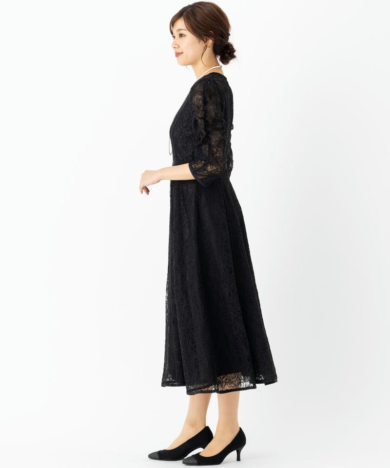 CELFORD セルフォード バリエーションレースドレス ブラック系 | 結婚