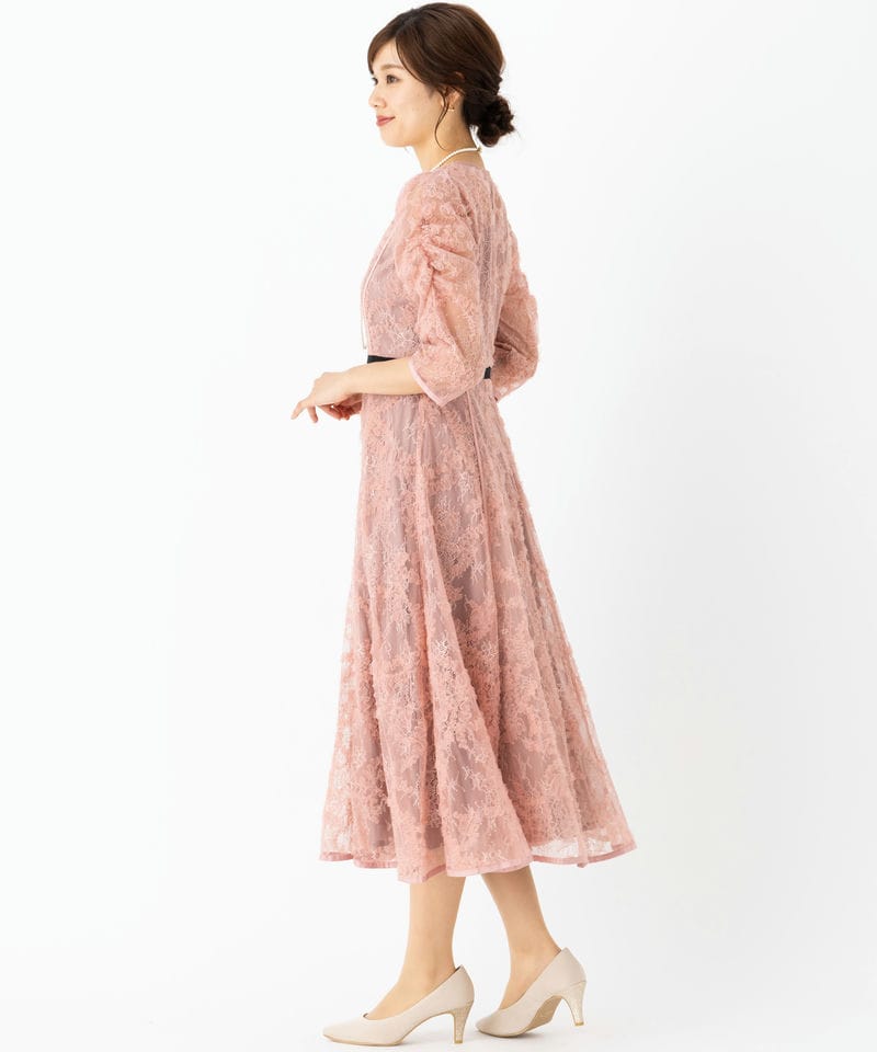 CELFORD セルフォード バリエーションレースドレス ピンク系 | 結婚式