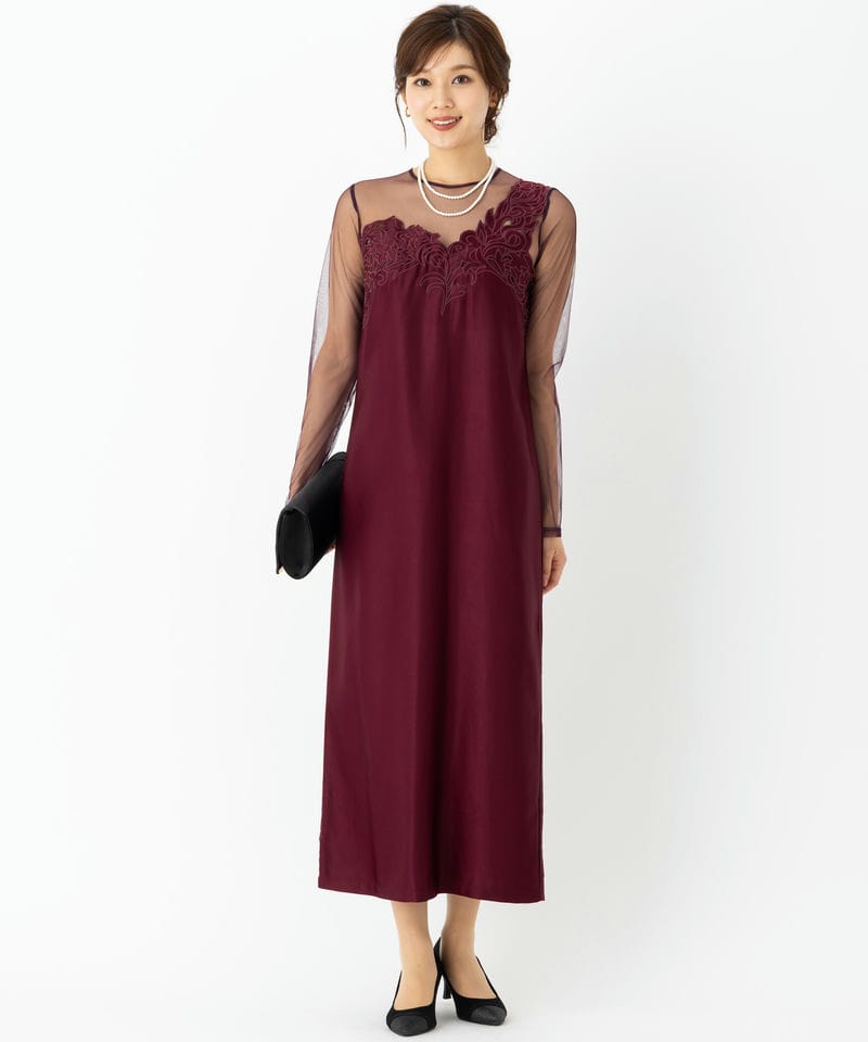 Ameri VINTAGE アメリヴィンテージ ウントレニーカットワークドレス